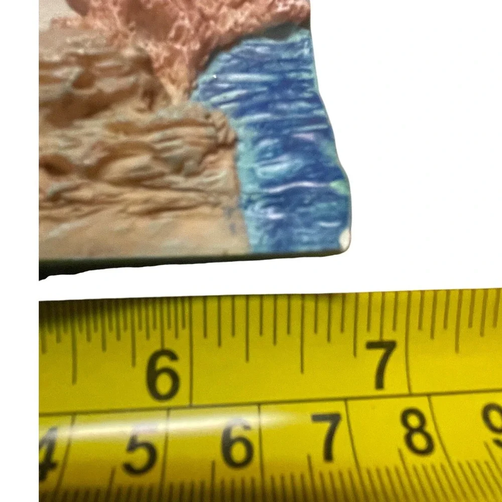 Vintage Dolphin Ocean‎ Resin Picture Frame 3D Beach Tropical Fish Nautical Decor